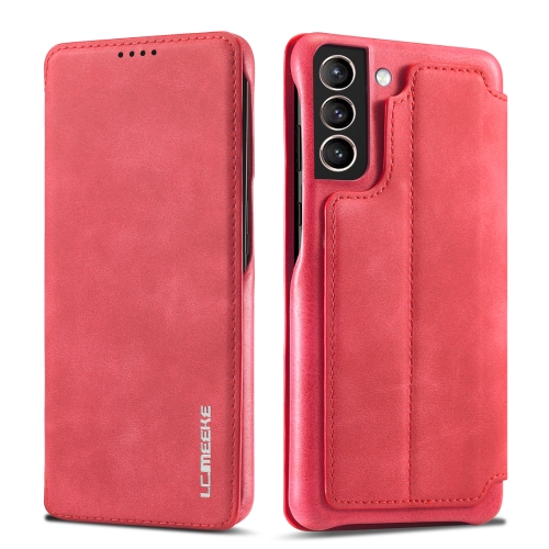 For Samsung Galaxy S21 FE LC.IMEEKE Hon Ancient Series Horizontal Flip Leather Case with Holder & Card Slot(Red)
For Samsung Galaxy S21 FE LC.IMEEKE Hon Ancient Series Horizontal Flip Leather Case with Holder & Card Slot(Red)