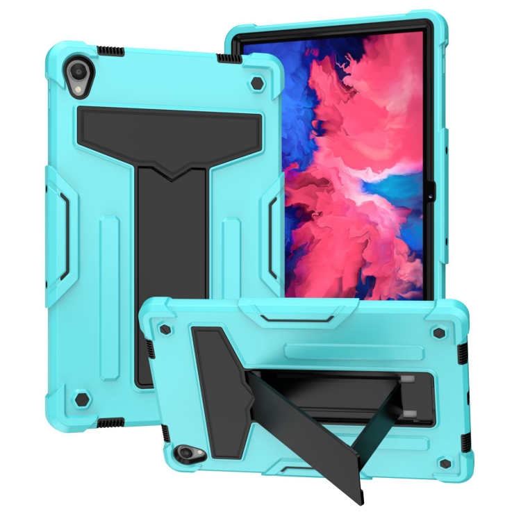 For Lenovo Tab P11 (Tab-J606F) T-shaped Bracket Contrast Color Shockproof PC + Silicone Flat Protective Case(Mint Green + Black)
For Lenovo Tab P11 (Tab-J606F) T-shaped Bracket Contrast Color Shockproof PC + Silicone Flat Protective Case(Mint Green + Black)
