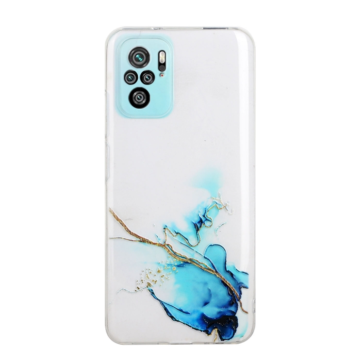 For Xiaomi Redmi Note 10 4G Hollow Marble Pattern TPU Precise Hole Protective Case(Blue)
For Xiaomi Redmi Note 10 4G Hollow Marble Pattern TPU Precise Hole Protective Case(Blue)