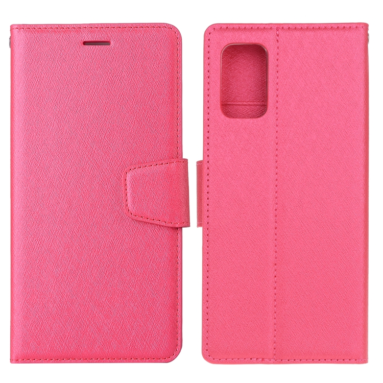 For Samsung Galaxy A51 Silk Texture Horizontal Flip Leather Case with Holder & Card Slots & Wallet & Photo Frame(Rose Red)
For Samsung Galaxy A51 Silk Texture Horizontal Flip Leather Case with Holder & Card Slots & Wallet & Photo Frame(Rose Red)