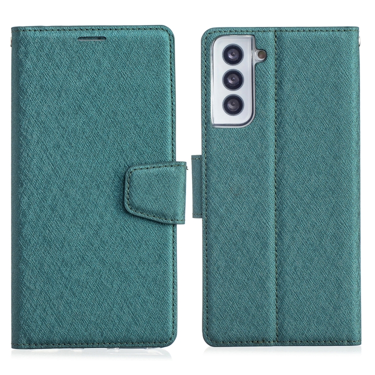 For Samsung Galaxy S21+ 5G Silk Texture Horizontal Flip Leather Case with Holder & Card Slots & Wallet & Photo Frame(Green)
For Samsung Galaxy S21+ 5G Silk Texture Horizontal Flip Leather Case with Holder & Card Slots & Wallet & Photo Frame(Green)