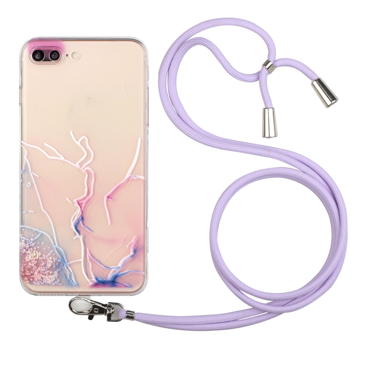 Hollow Marble Pattern TPU Shockproof Protective Case with Neck Strap Rope For iPhone 8 Plus / 7 Plus(Pink)
Hollow Marble Pattern TPU Shockproof Protective Case with Neck Strap Rope For iPhone 8 Plus / 7 Plus(Pink)