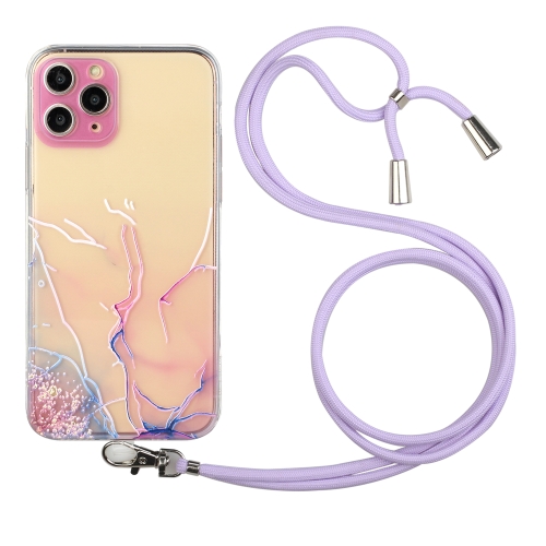 Hollow Marble Pattern TPU Shockproof Protective Case with Neck Strap Rope For iPhone 11 Pro Max(Pink)
Hollow Marble Pattern TPU Shockproof Protective Case with Neck Strap Rope For iPhone 11 Pro Max(Pink)