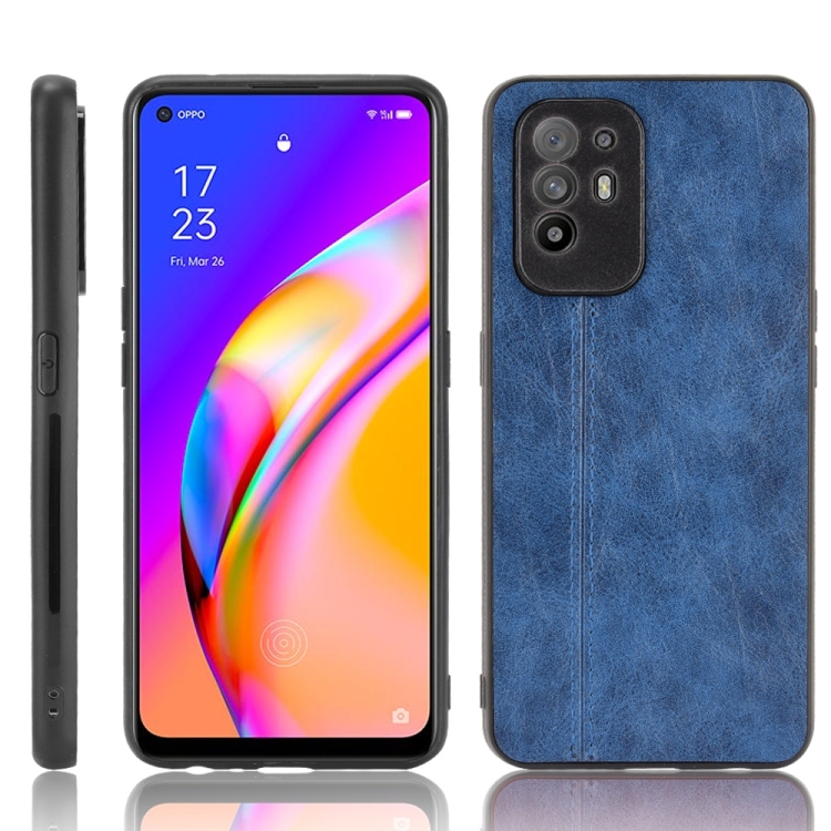 For OPPO A94 5G / F19 Pro+ 5G Shockproof Sewing Cow Skin Texture PC + PU + TPU Case(Blue)
For OPPO A94 5G / F19 Pro+ 5G Shockproof Sewing Cow Skin Texture PC + PU + TPU Case(Blue)