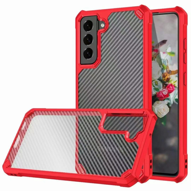 Carbon Fiber Acrylic Shockproof Protective Case For Samsung Galaxy S21 FE(Red)
Carbon Fiber Acrylic Shockproof Protective Case For Samsung Galaxy S21 FE(Red)