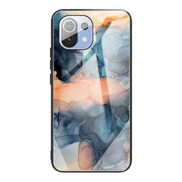 For Xiaomi Mi 11 Lite Abstract Marble Pattern Glass Protective Case(Abstract Blue)
For Xiaomi Mi 11 Lite Abstract Marble Pattern Glass Protective Case(Abstract Blue)