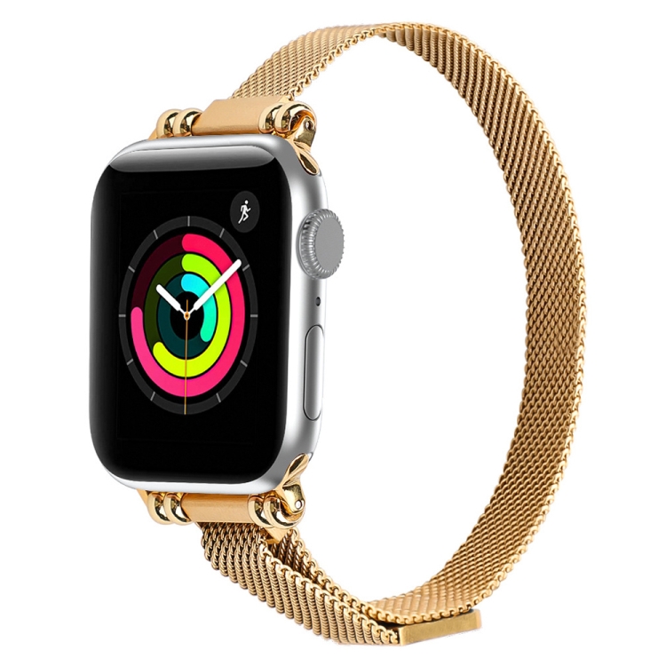 Milan Bracelet Stainless Steel Watch Strap For Apple Watch Series 7 41mm / 6 & SE & 5 & 4 40mm / 3 & 2 & 1 38mm(Rose Gold)
Milan Bracelet Stainless Steel Watch Strap For Apple Watch Series 7 41mm / 6 & SE & 5 & 4 40mm / 3 & 2 & 1 38mm(Rose Gold)