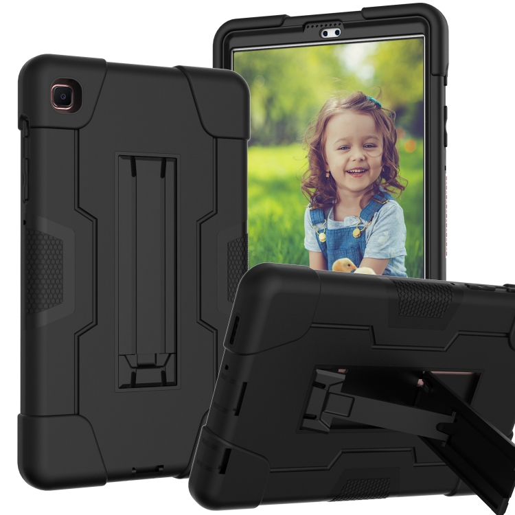 For Samsung Galaxy Tab A7 10.4 (2020) Contrast Color Robot Shockproof Silicone + PC Protective Case with Holder(Black)
For Samsung Galaxy Tab A7 10.4 (2020) Contrast Color Robot Shockproof Silicone + PC Protective Case with Holder(Black)