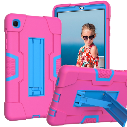 For Samsung Galaxy Tab A7 10.4 (2020) Contrast Color Robot Shockproof Silicone + PC Protective Case with Holder(Rose Red + Blue)
For Samsung Galaxy Tab A7 10.4 (2020) Contrast Color Robot Shockproof Silicone + PC Protective Case with Holder(Rose Red + Blue)