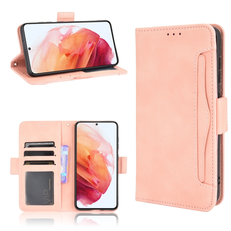For Samsung Galaxy S21 FE Skin Feel Calf Pattern Horizontal Flip Leather Case with Holder & Card Slots & Photo Frame(Pink)
For Samsung Galaxy S21 FE Skin Feel Calf Pattern Horizontal Flip Leather Case with Holder & Card Slots & Photo Frame(Pink)