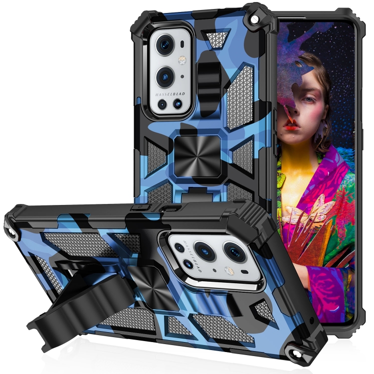 For OPPO A74 / A93 5G Camouflage Armor Shockproof TPU + PC Magnetic Protective Case with Holder(Blue)
For OPPO A74 / A93 5G Camouflage Armor Shockproof TPU + PC Magnetic Protective Case with Holder(Blue)