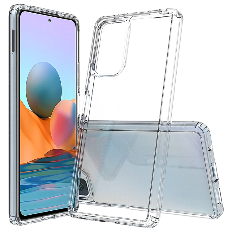 For Xiaomi Redmi Note 10 Pro Shockproof Scratchproof TPU + Acrylic Protective Case(Transparent)
For Xiaomi Redmi Note 10 Pro Shockproof Scratchproof TPU + Acrylic Protective Case(Transparent)