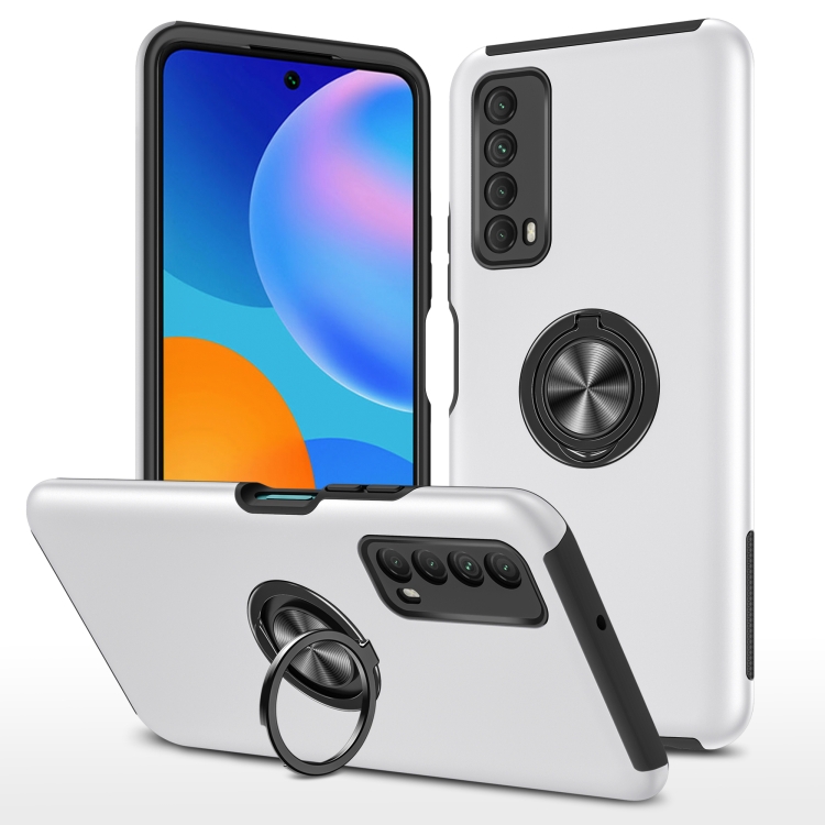 For Huawei Y7a PC + TPU Shockproof Magnetic Protective Case with Invisible Ring Holder(Silver)
For Huawei Y7a PC + TPU Shockproof Magnetic Protective Case with Invisible Ring Holder(Silver)