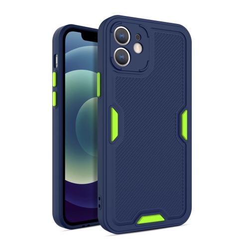 Contrast-Color Straight Edge Matte TPU Shockproof Case with Sound Converting Hole For iPhone 12(Dark Blue)
Contrast-Color Straight Edge Matte TPU Shockproof Case with Sound Converting Hole For iPhone 12(Dark Blue)