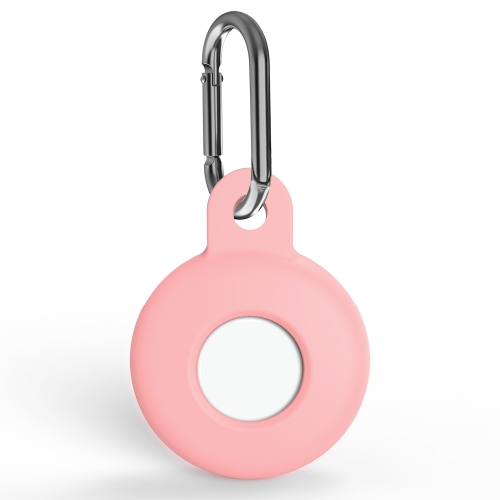 Anti-scratch Silicone Shockproof Protective Cover Case with Carabiner For AirTag(Pink)
Anti-scratch Silicone Shockproof Protective Cover Case with Carabiner For AirTag(Pink)