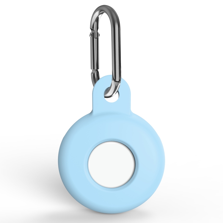 Anti-scratch Silicone Shockproof Protective Cover Case with Carabiner For AirTag(Baby Blue)
Anti-scratch Silicone Shockproof Protective Cover Case with Carabiner For AirTag(Baby Blue)