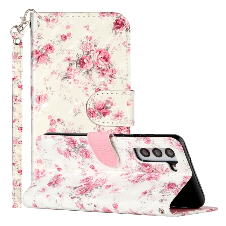 For Samsung Galaxy S21 FE 5G 3D Pattern Horizontal Flip PU Leather Case with Holder & Card Slots & Wallet(Rose Flower)
For Samsung Galaxy S21 FE 5G 3D Pattern Horizontal Flip PU Leather Case with Holder & Card Slots & Wallet(Rose Flower)