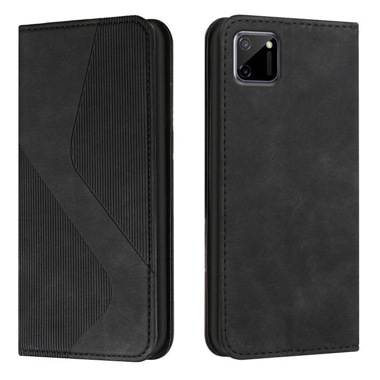 For OPPO Realme C11 Skin Feel Magnetic S-type Solid Color Horizontal Flip Leather Case with Holder & Card Slot & Wallet(Black)
For OPPO Realme C11 Skin Feel Magnetic S-type Solid Color Horizontal Flip Leather Case with Holder & Card Slot & Wallet(Black)
