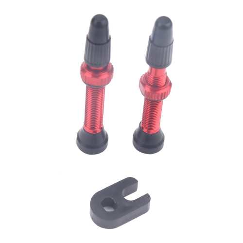 A5591 2 PCS 40mm Red French Tubeless Valve Core with A-type Wrench for Road Bike
A5591 2 PCS 40mm Red French Tubeless Valve Core with A-type Wrench for Road Bike