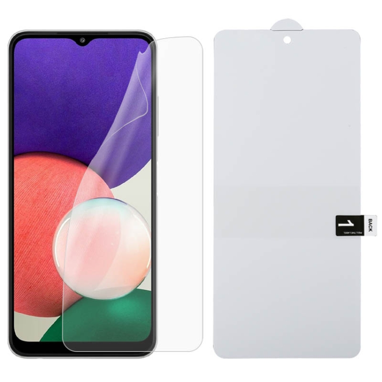 For Samsung Galaxy A22 5G Full Screen Protector Explosion-proof Front Hydrogel Film
For Samsung Galaxy A22 5G Full Screen Protector Explosion-proof Front Hydrogel Film