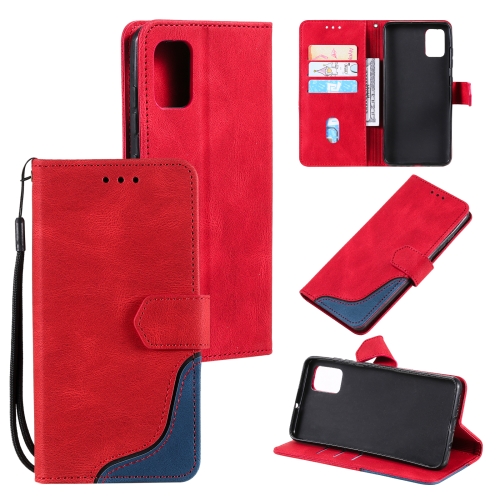 For Xiaomi Redmi Note 10 4G Three-color Stitching Calf Texture Horizontal Flip Leather Case with Holder & Card Slots & Wallet(Red)
For Xiaomi Redmi Note 10 4G Three-color Stitching Calf Texture Horizontal Flip Leather Case with Holder & Card Slots & Wallet(Red)