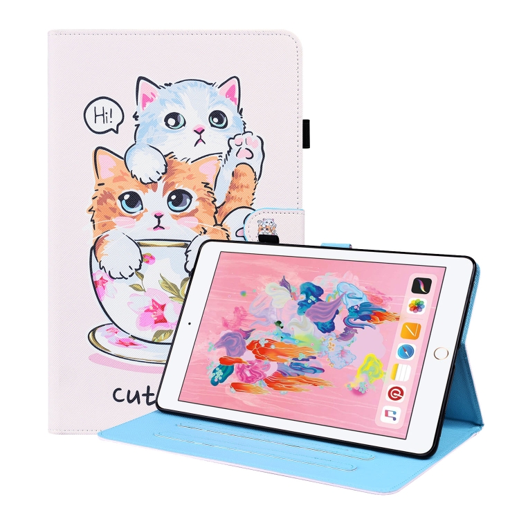 Animal Pattern Horizontal Flip Leather Case with Holder & Card Slots & Photo Frame & Sleep / Wake-up Function For iPad 9.7 2018 / 2017(Cat Brothers)
Animal Pattern Horizontal Flip Leather Case with Holder & Card Slots & Photo Frame & Sleep / Wake-up Function For iPad 9.7 2018 / 2017(Cat Brothers)