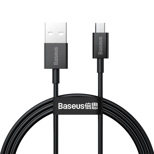 

Baseus CAMYS-01 2A USB to Micro USB Superior Series Fast Charging Data Cable, Cable Length:1m(Black)