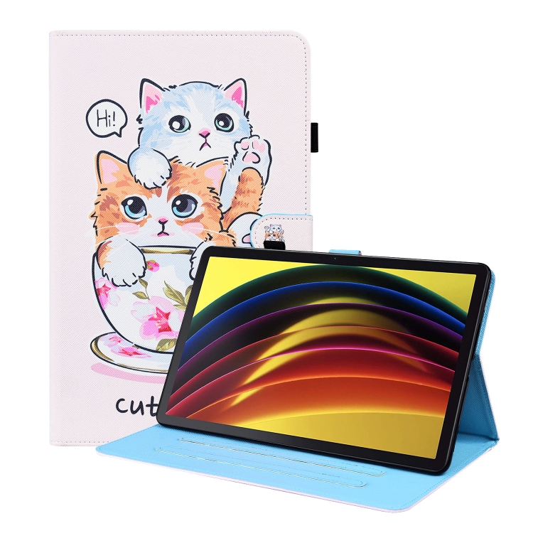 For Lenovo Tab P11 TB-J606F Animal Pattern Horizontal Flip Leather Case with Holder & Card Slots & Photo Frame(Cat Brothers)
For Lenovo Tab P11 TB-J606F Animal Pattern Horizontal Flip Leather Case with Holder & Card Slots & Photo Frame(Cat Brothers)