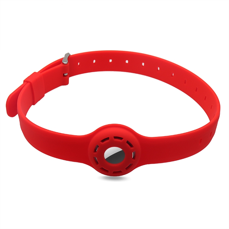 Pet Collar Anti-scratch Shockproof Silicone Protective Cover Case For AirTag(Red)
Pet Collar Anti-scratch Shockproof Silicone Protective Cover Case For AirTag(Red)