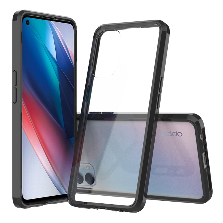 For OPPO Find X3 Lite Shockproof Scratchproof TPU + Acrylic Protective Case(Black)
For OPPO Find X3 Lite Shockproof Scratchproof TPU + Acrylic Protective Case(Black)