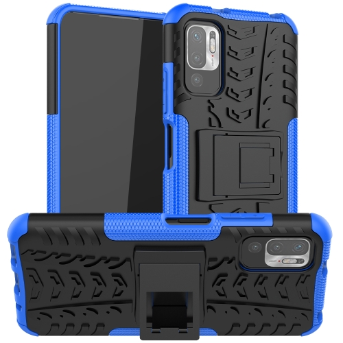 For Xiaomi Redmi Note 10 5G Tire Texture Shockproof TPU+PC Protective Case with Holder(Blue)
For Xiaomi Redmi Note 10 5G Tire Texture Shockproof TPU+PC Protective Case with Holder(Blue)
