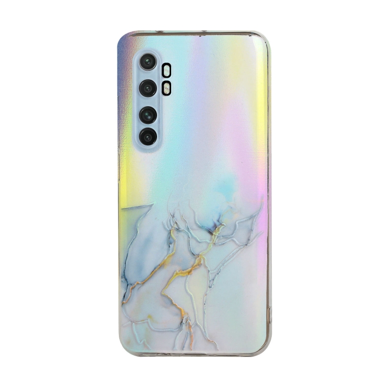 For Xiaomi Mi Note 10 Lite Laser Marble Pattern Clear TPU Shockproof Protective Case(Grey)
For Xiaomi Mi Note 10 Lite Laser Marble Pattern Clear TPU Shockproof Protective Case(Grey)
