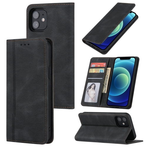 Skin Feel Pressure Line Magnetic Horizontal Flip Leather Case with Holder & Card Slot & Wallet & Photo Frame For iPhone 11(Black)
Skin Feel Pressure Line Magnetic Horizontal Flip Leather Case with Holder & Card Slot & Wallet & Photo Frame For iPhone 11(Black)