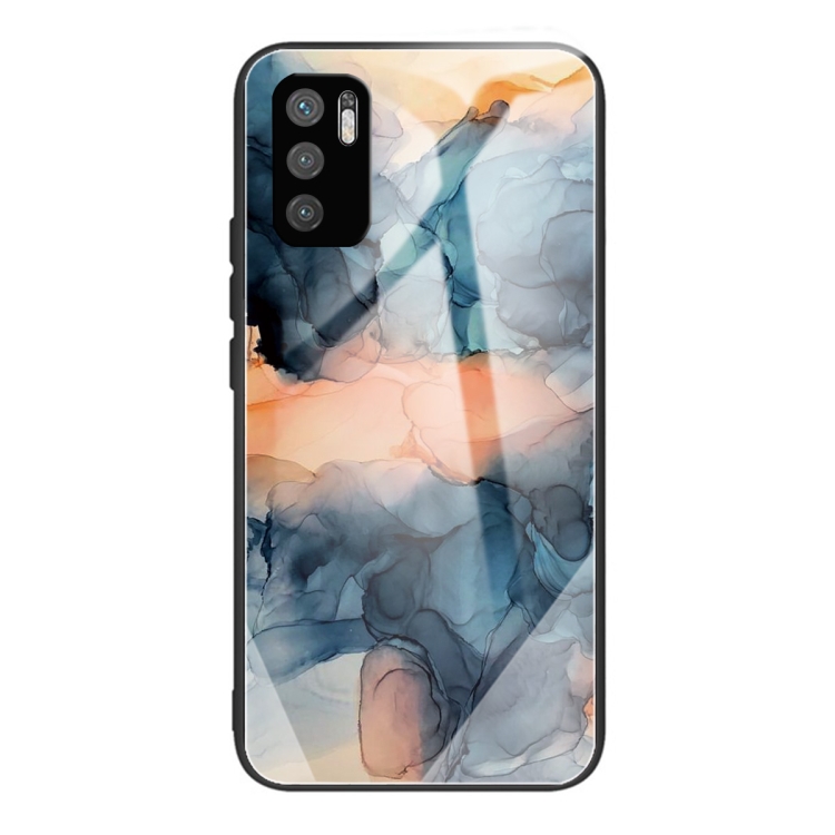 For Xiaomi Redmi Note 10 5G Abstract Marble Pattern Glass Protective Case(Abstract Blue)
For Xiaomi Redmi Note 10 5G Abstract Marble Pattern Glass Protective Case(Abstract Blue)