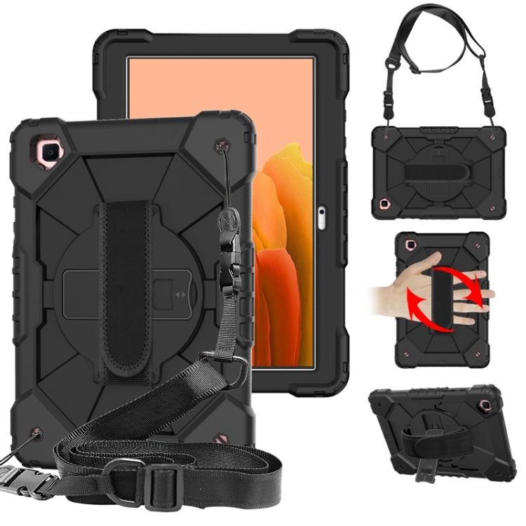 For Samsung Galaxy Tab A7 T500 / T505 Contrast Color Robot Shockproof Silicon + PC Protective Case with Holder & Shoulder Strap(Black)
For Samsung Galaxy Tab A7 T500 / T505 Contrast Color Robot Shockproof Silicon + PC Protective Case with Holder & Shoulder Strap(Black)