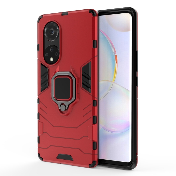For Honor 50 Pro PC + TPU Shockproof Protective Case with Magnetic Ring Holder(Red)
For Honor 50 Pro PC + TPU Shockproof Protective Case with Magnetic Ring Holder(Red)