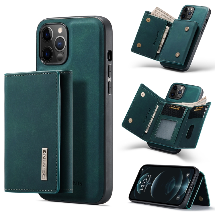 DG.MING M1 Series 3-Fold Multi Card Wallet + Magnetic Back Cover Shockproof Case with Holder Function For iPhone 12 Pro Max(Green)
DG.MING M1 Series 3-Fold Multi Card Wallet + Magnetic Back Cover Shockproof Case with Holder Function For iPhone 12 Pro Max(Green)