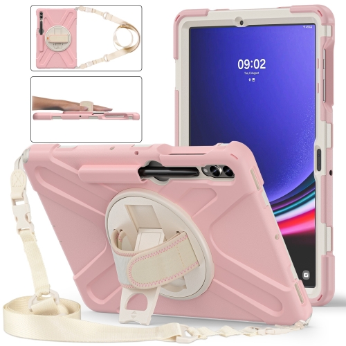 For Samsung Galaxy Tab S7 FE 5G 12.4 T730 Silicone + PC Protective Case with Holder & Shoulder Strap(Rose Gold)
For Samsung Galaxy Tab S7 FE 5G 12.4 T730 Silicone + PC Protective Case with Holder & Shoulder Strap(Rose Gold)