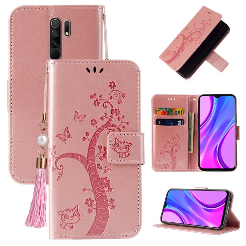 For Xiaomi Redmi 9 Embossed Lucky Tree Horizontal Flip Leather Case with Holder & Card Slot & Wallet & Lanyard(Rose Gold)
For Xiaomi Redmi 9 Embossed Lucky Tree Horizontal Flip Leather Case with Holder & Card Slot & Wallet & Lanyard(Rose Gold)