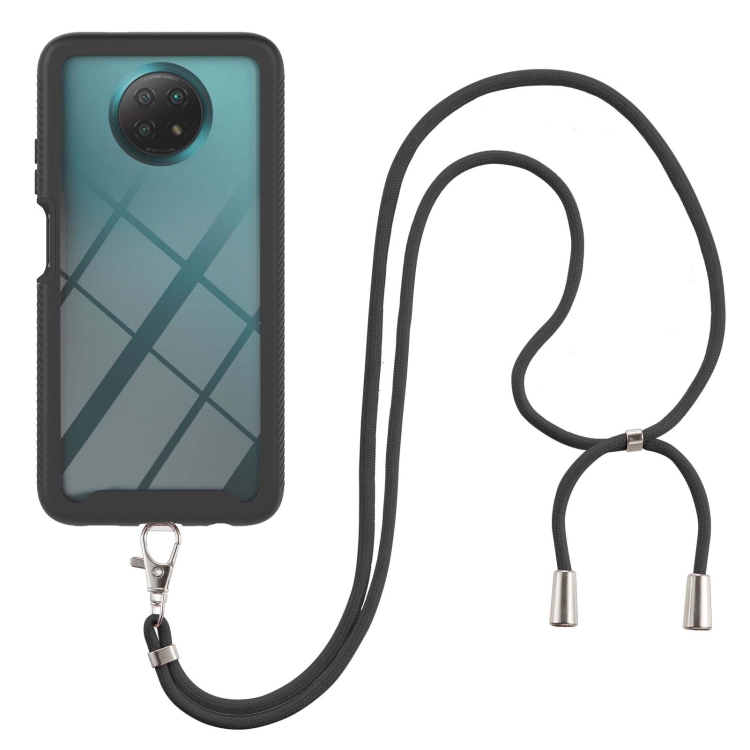 For Xiaomi Redmi Note 9 5G / Redmi Note 9T 5G Starry Sky Solid Color Series Shockproof PC + TPU Protective Case with Neck Strap(Black)
For Xiaomi Redmi Note 9 5G / Redmi Note 9T 5G Starry Sky Solid Color Series Shockproof PC + TPU Protective Case with Neck Strap(Black)
