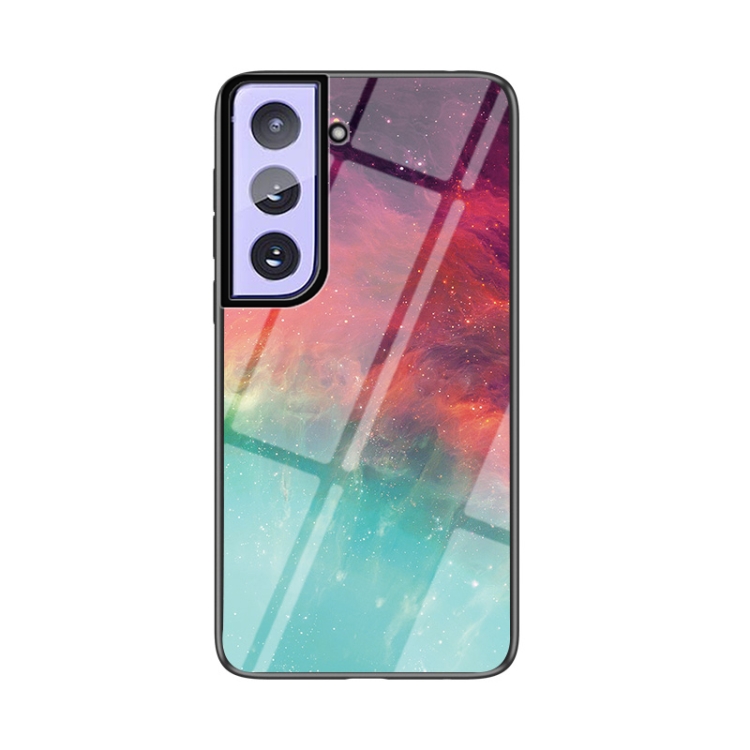 For Samsung Galaxy S21+ Starry Sky Painted Tempered Glass TPU Shockproof Protective Case(Color Starry Sky)
For Samsung Galaxy S21+ Starry Sky Painted Tempered Glass TPU Shockproof Protective Case(Color Starry Sky)
