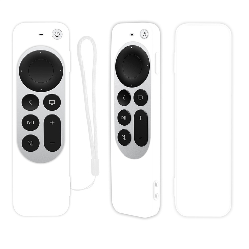 Silicone Protective Case Cover with Rope For Apple TV 4K 4th Siri Remote Controller(White)
Silicone Protective Case Cover with Rope For Apple TV 4K 4th Siri Remote Controller(White)