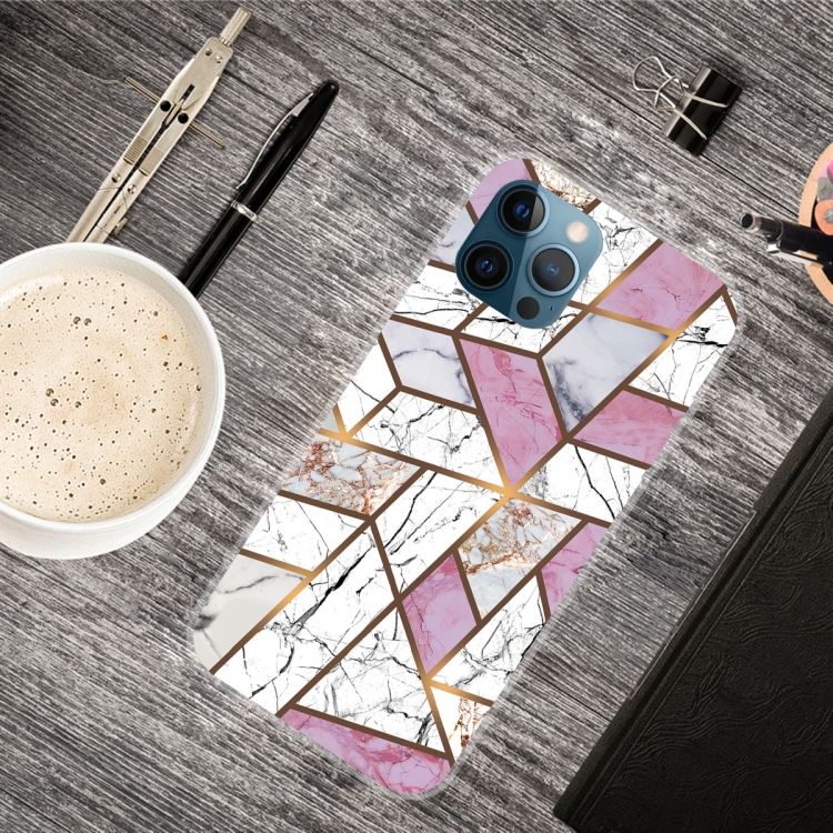 Abstract Marble Pattern TPU Protective Case For iPhone 13 Pro(Rhombus White Purple)
Abstract Marble Pattern TPU Protective Case For iPhone 13 Pro(Rhombus White Purple)