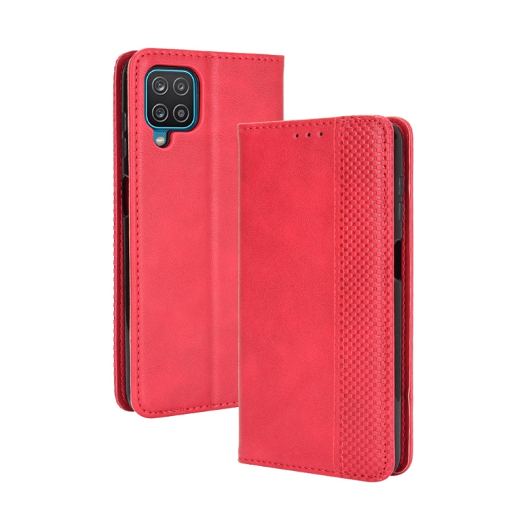 For Samsung Galaxy M32 Magnetic Buckle Retro Crazy Horse Texture Horizontal Flip Leather Case with Holder & Card Slots & Photo Frame(Red)
For Samsung Galaxy M32 Magnetic Buckle Retro Crazy Horse Texture Horizontal Flip Leather Case with Holder & Card Slots & Photo Frame(Red)