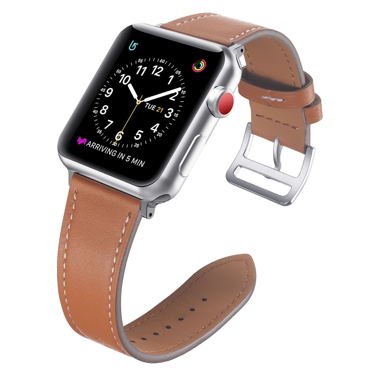 Small Waist Leather Watch Band For Apple Watch Series 7 45mm / 6 & SE & 5 & 4 44mm / 3 & 2 & 1 42mm(Brown)
Small Waist Leather Watch Band For Apple Watch Series 7 45mm / 6 & SE & 5 & 4 44mm / 3 & 2 & 1 42mm(Brown)