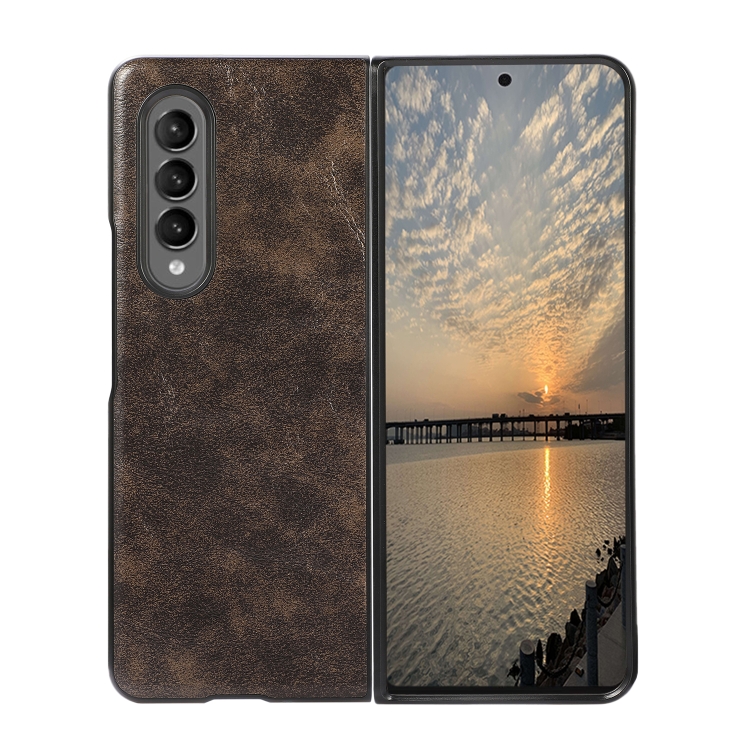 For Samsung Galaxy Z Fold3 5G Business Leather Texture Shockproof Protective Leather Case(Green)
For Samsung Galaxy Z Fold3 5G Business Leather Texture Shockproof Protective Leather Case(Green)