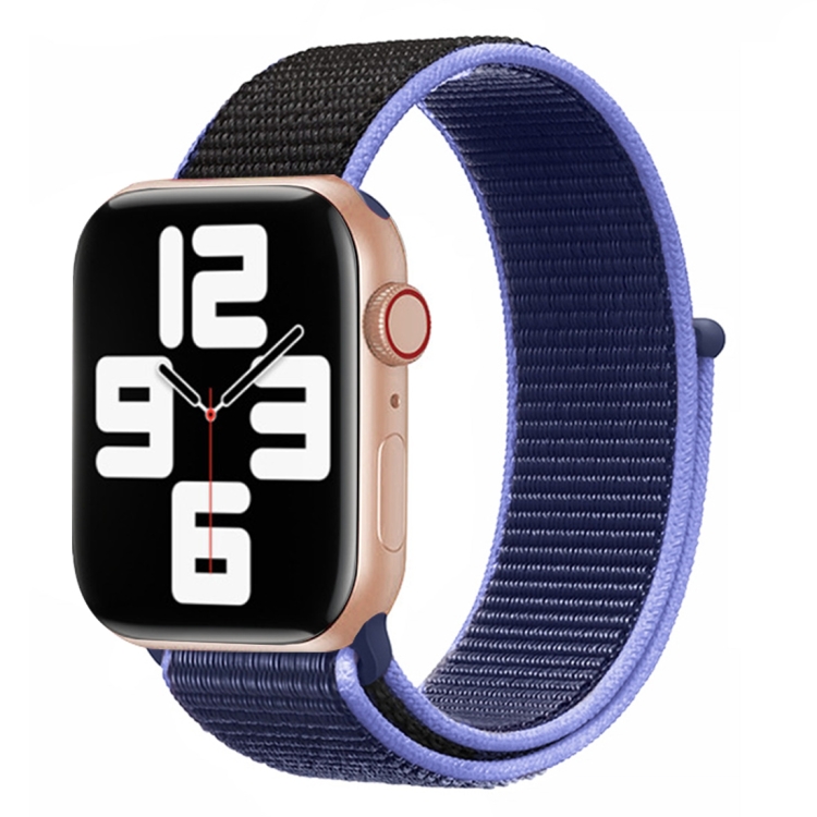 For Apple Watch Ultra 49mm&Watch Ultra 2 49mm / Series 9&8&7 45mm / SE 3&SE 2&6&SE&5&4 44mm / 3&2&1 42mm Color Matching Nylon Watch Band(Black + Blue)
For Apple Watch Ultra 49mm&Watch Ultra 2 49mm / Series 9&8&7 45mm / SE 3&SE 2&6&SE&5&4 44mm / 3&2&1 42mm Color Matching Nylon Watch Band(Black + Blue)