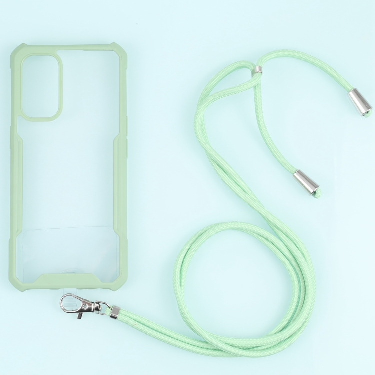 For OPPO Reno5 4G/5G Acrylic + Color TPU Shockproof Case with Neck Lanyard(Avocado)
For OPPO Reno5 4G/5G Acrylic + Color TPU Shockproof Case with Neck Lanyard(Avocado)