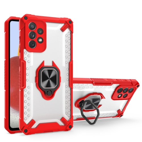 For Samsung Galaxy A72 5G / 4G Matte TPU + PC Magnetic Shockproof Case with Ring Holder(Red)
For Samsung Galaxy A72 5G / 4G Matte TPU + PC Magnetic Shockproof Case with Ring Holder(Red)