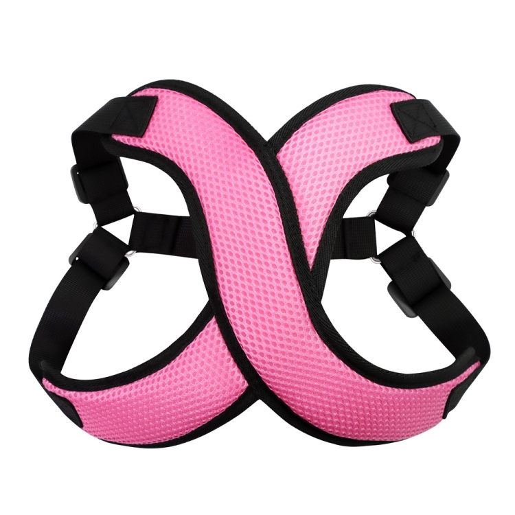 Vest-style Nylon Mesh Breathable Pet Chest Strap Dog Traction Rope, Size:S(Pink)
Vest-style Nylon Mesh Breathable Pet Chest Strap Dog Traction Rope, Size:S(Pink)